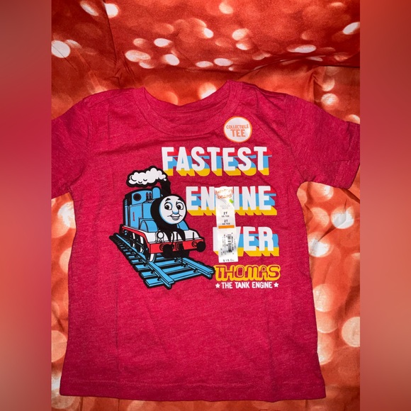Jumping beans, Thomas the train engine 2T red T-shirt - Picture 2 of 2